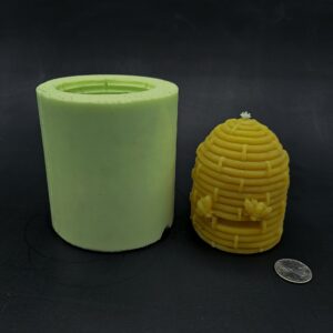 Skep with bee Wax Mold