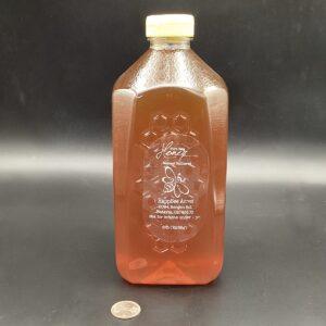 5 lb Honey in Embossed Plastic Bottle