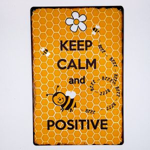 Keep Calm Bee Sign