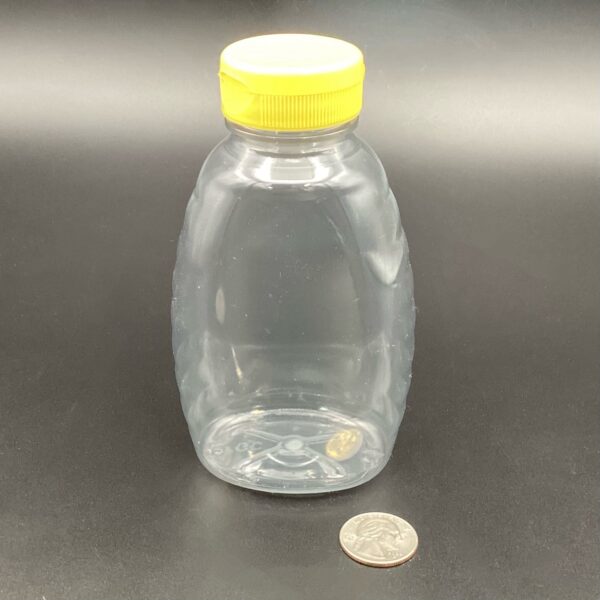 16 oz (1 lb) Classic Plastic Bottle with Lid