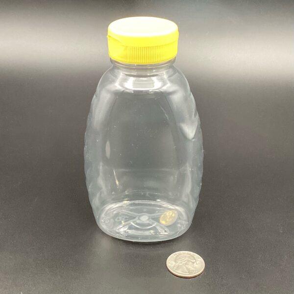 img_3134-2 Classic 16 oz / 1 lb Plastic Bottle with Lid Case of 321