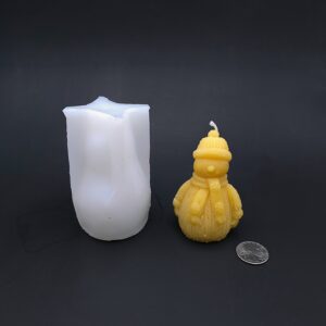 Snowman Wax Mold