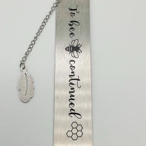Stainless Steel Bee Bookmark