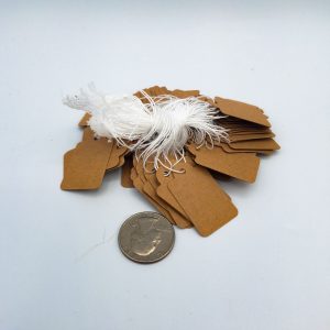 Hang Tag with String 100 pack