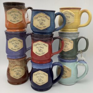 Handmade Ceramic HappBee Acres Mug
