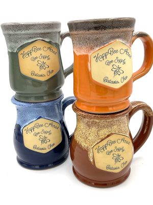 Handmade Ceramic HappBee Acres Mug