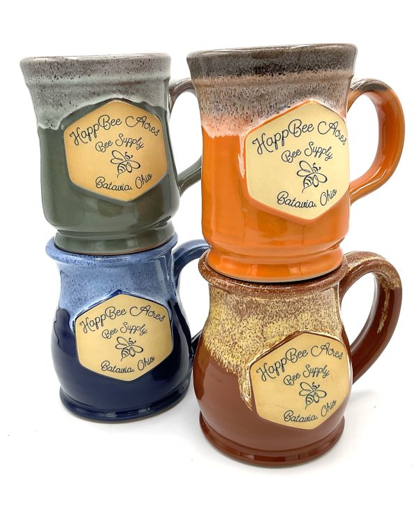 Handmade Ceramic HappBee Acres Mug