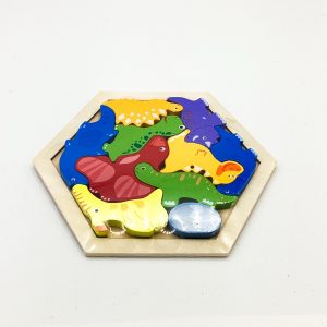 Dinosaur Tangram Puzzle
