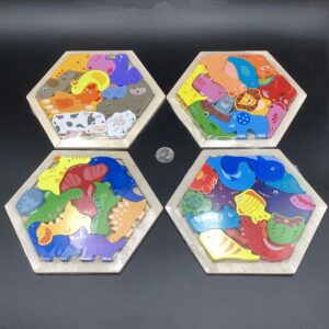 Animal Tangram Puzzles