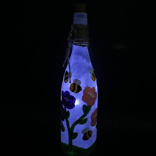 Spring Bees Lighted Fairy Bottle 2 Spring Bees Lighted Fairy Bottle
