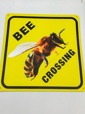 Bee Crossing Neon Sign