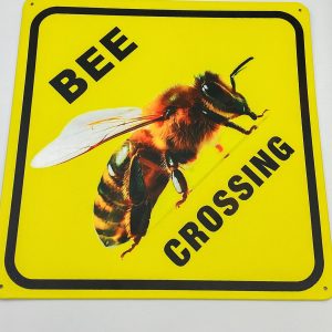 Bee Crossing Neon Sign