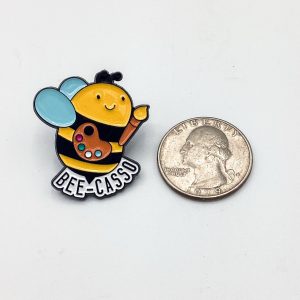 Bee-Casso Pin
