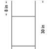 Corrugated Sign Stand