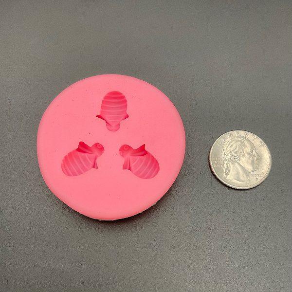 3 Bee Wax Mold 3 Bee Wax Mold