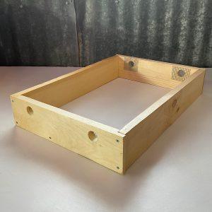 8 Frame Amish Pine Shim Ventilated Wax Dipped 8 Frame Pine Vented Shim