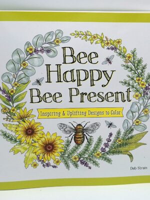 Bee Happy Bee Present Coloring Book