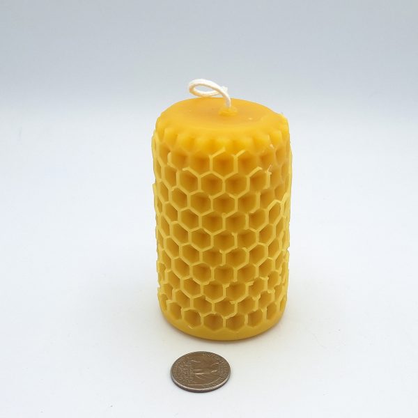 Hexagon Patterned Pillar Wax Mold