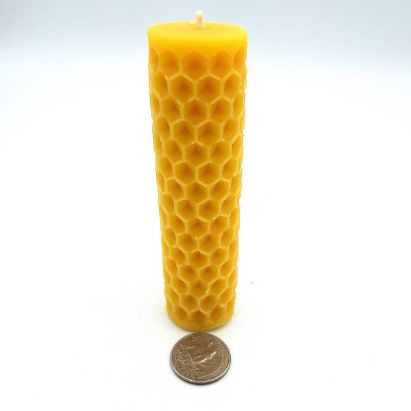 Hexagon Patterned Pillar Wax Mold