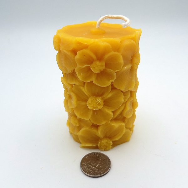Flower Pillar Wax Mold