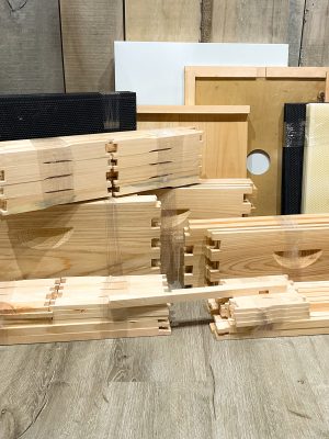 2 deep and a medium cypress