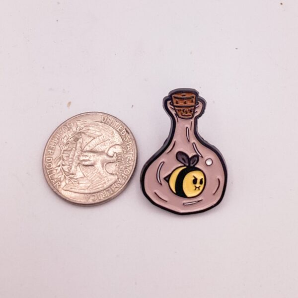 Bee in a bottle Pin
