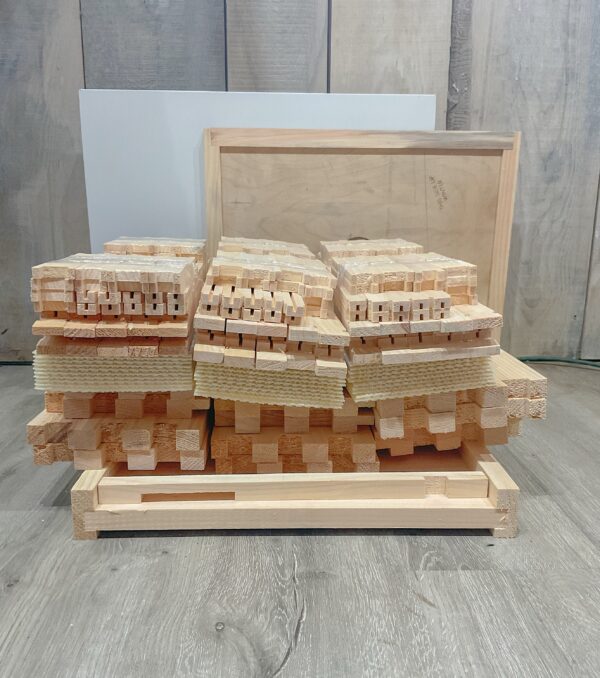 Amish Pine 10 Frame Unassembled All Medium Brood Kit