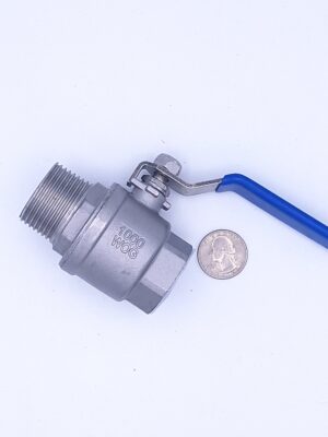 1" Male / Female Stainless Steel Ball Valve