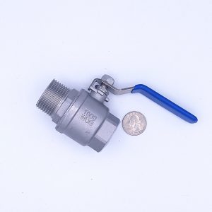 1" Male / Female Stainless Steel Ball Valve