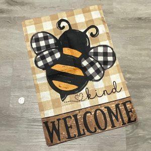 Bee Kind Garden Flag