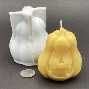 img_0733 Halloween Pumpkin Wax Candle Mold