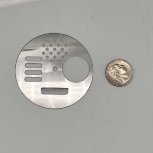 Metal Nuc Entrance Disc 2 5/8"