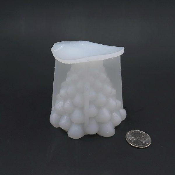 Fir Tree Wax Candle Mold
