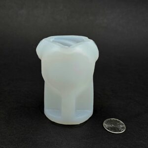 Meditating Turtle Wax Candle Mold