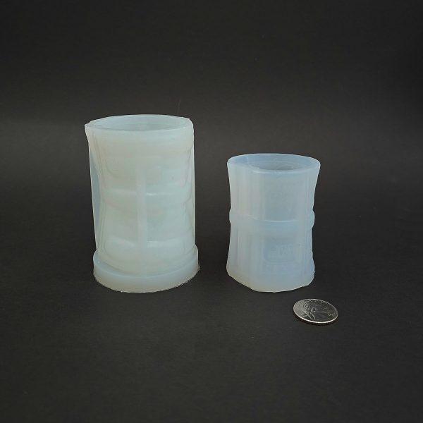 Cash Roll Wax Candle Mold