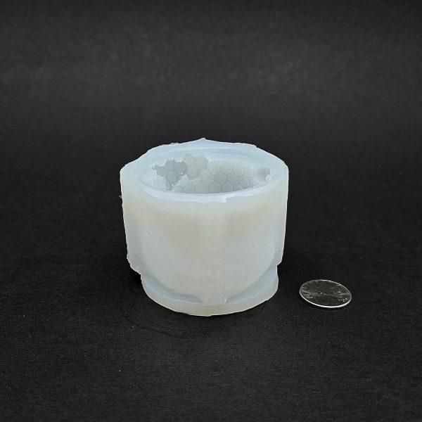 20250917_160549 Bee and Honey Icing with Hexagon Pillar