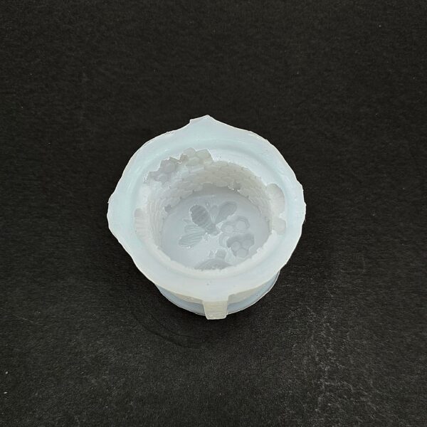 Bee and Honey Icing with Hexagon Pillar