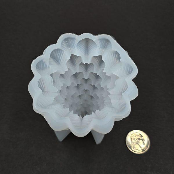 Fir Tree Wax Candle Mold