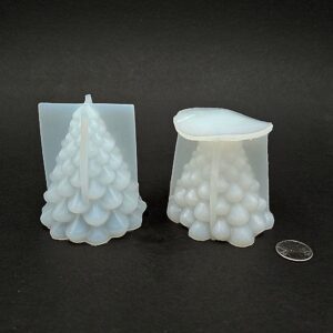 Fir Tree Wax Candle Mold