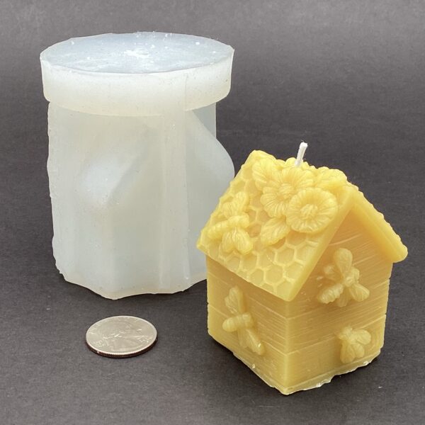 img_0755 Bee Hive Candle Wax Mold