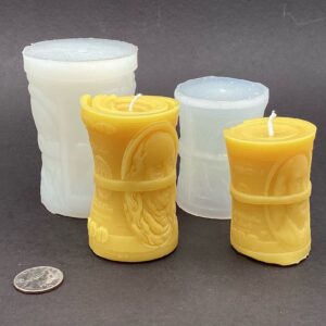 img_0767 Cash Roll Wax Candle Mold