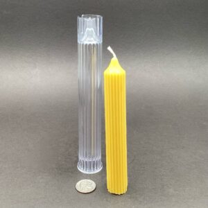 img_0788 Pin Stripe Pillar Candle Mold