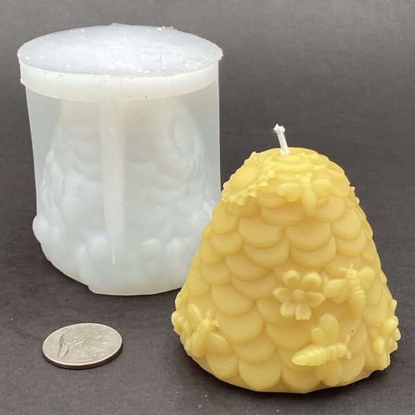 img_0759-2 Skep Flower Top Candle Mold