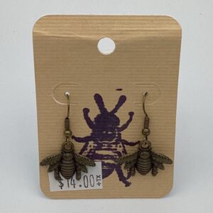 Bee Earrings - CLEARANCE