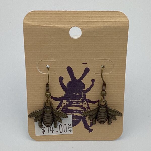 Bee Earrings - CLEARANCE