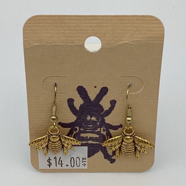 Bee Earrings - CLEARANCE