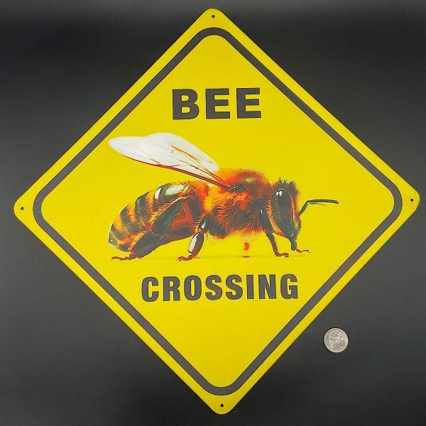 Bee Crossing Neon Sign