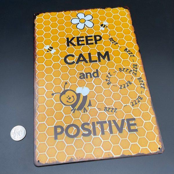 Keep Calm Bee Sign