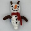 Handmade Crochet Holiday Bee - Snow-Bee