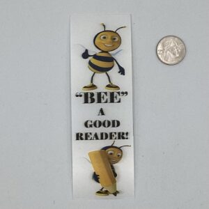 Holographic Bee Bookmark